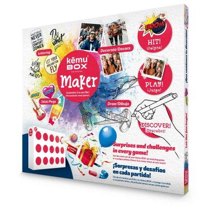 Personaliza tu Kemu BOX, el mejor juego para cualquier celebración